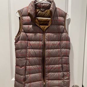 Eddie Bauer down feather vest jacket